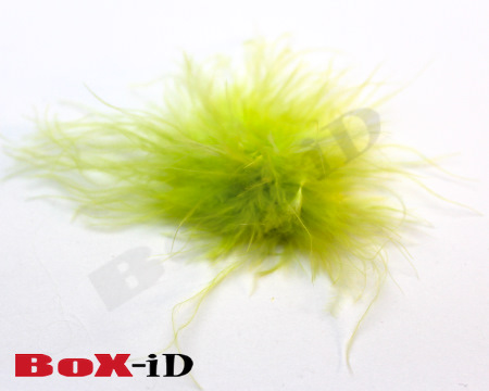 Feathersticker +/- 10cm  apple green
